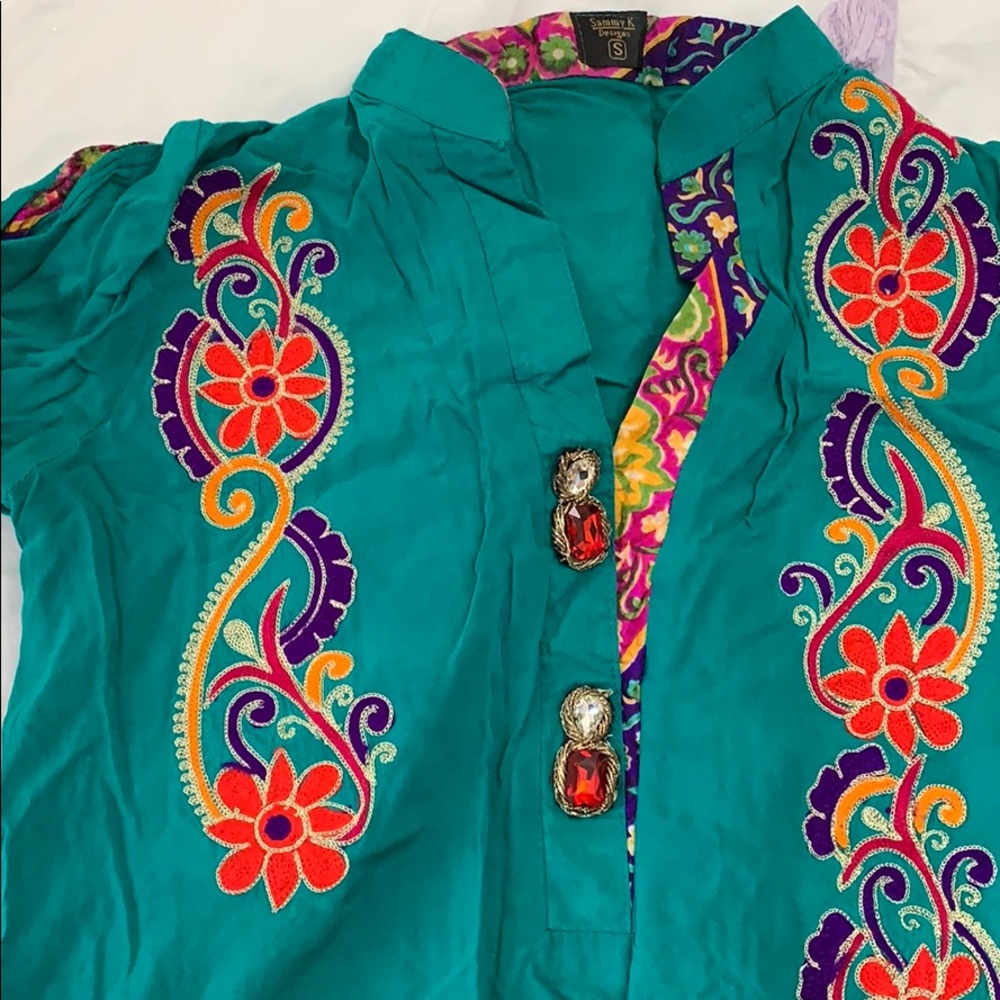Shirt and dupatta